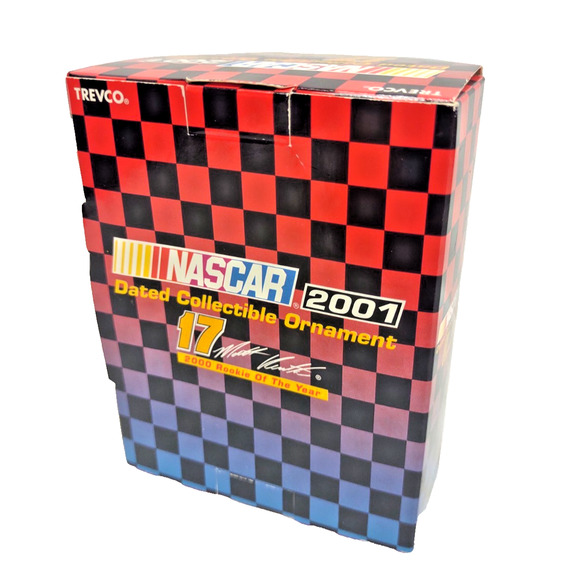 Vintage NASCAR 2001 Matt Kenseth #17 Car Dewalt Christmas Ornament NIB Sealed - Picture 4 of 7